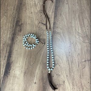 Premier necklace and bracelet set